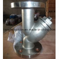 ANSI Flange End Y-Strainer Aço inoxidável RF